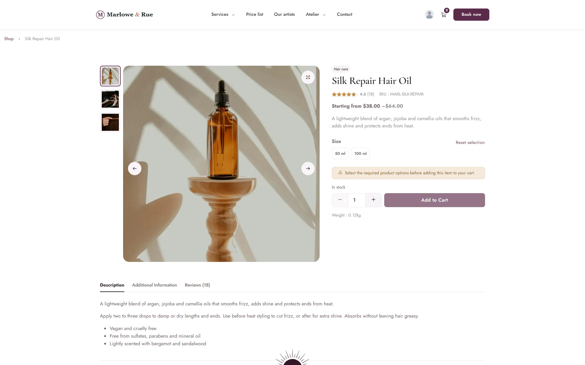 The page of one product design: Gallery Axis
